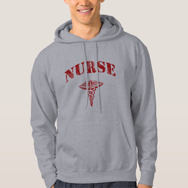 Krankenschwester Hoodie (Vorderseite)