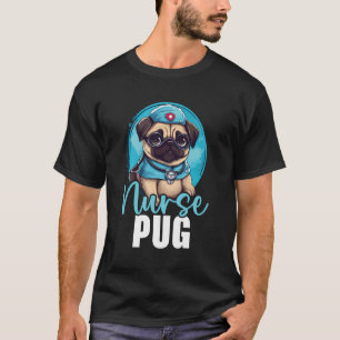 Krankenschwester Hund registrierte Krankenschweste T-Shirt