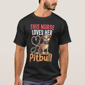Krankenschwester Hund Registrierter Hundbesitzer M T-Shirt