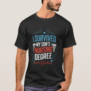 Krankenschwester I Überlebte Den Abschluss Meines  T-Shirt