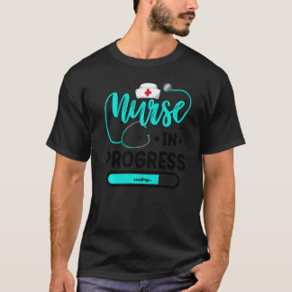 Krankenschwester im Werden Krankenpflegeschüler Zu T-Shirt