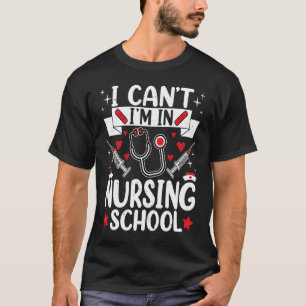 Krankenschwester in Ausbildung Zukünftige Krankens T-Shirt