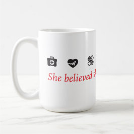 Krankenschwester-Inspirations-Tasse - Weiß Tasse