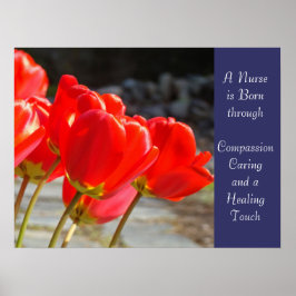 Krankenschwester ist geborene Kunst Kümmre Mitgefü Poster