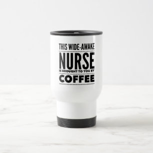 Krankenschwester Kaffee Liebhaber Reisebecher