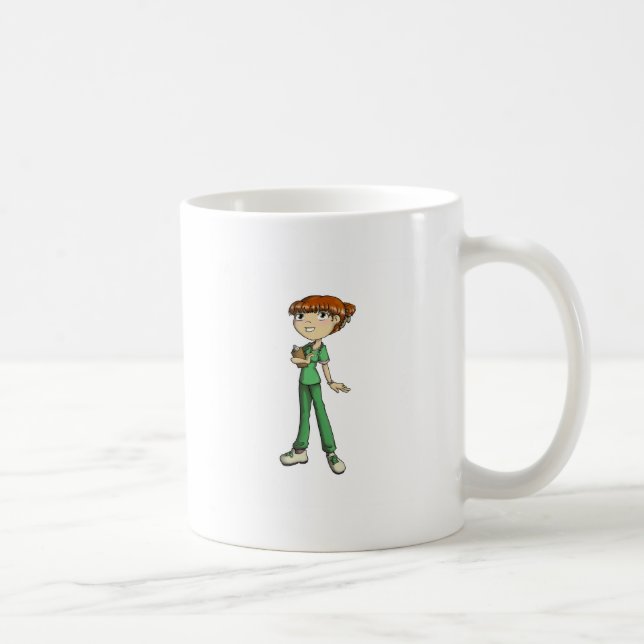 Krankenschwester Kaffeetasse (Rechts)