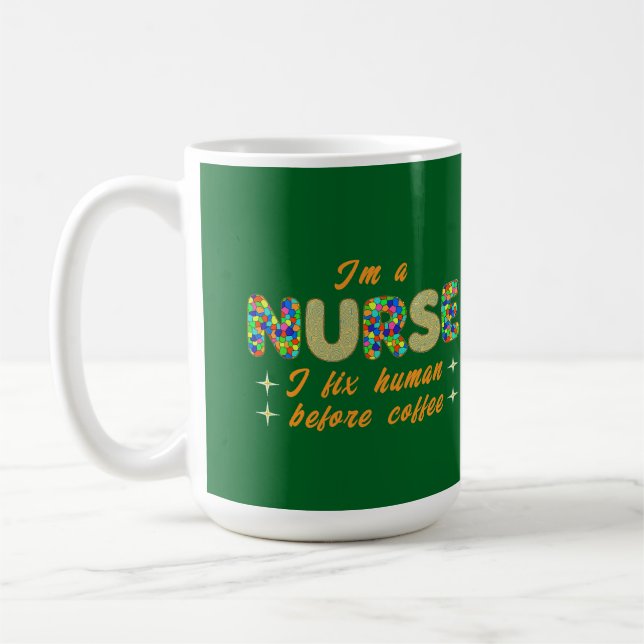 Krankenschwester Kaffeetasse (Links)