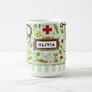 Krankenschwester Kaffeetasse