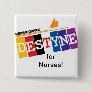 Krankenschwester-Knopf Button