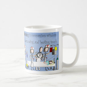 Krankenschwester-Kunst-Geschenke Tasse