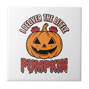 Krankenschwester-Kürbis-Halloween-Liefer-Shirt-Des Fliese