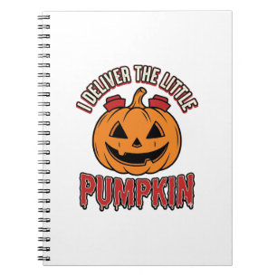 Krankenschwester-Kürbis-Halloween-Liefer-Shirt-Des Notizblock