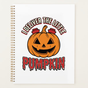 Krankenschwester-Kürbis-Halloween-Liefer-Shirt-Des Planer