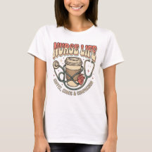 Krankenschwester-Leben-Kaffee-und-Chaos-Retro-Herz