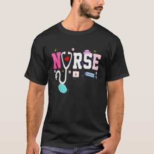 Krankenschwester Leben Rn Lpn Cna Gesundheitswesen T-Shirt