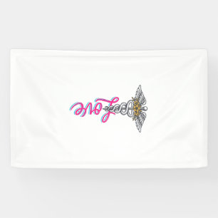 Krankenschwester Liebe Caduceus Florales Medizinis Banner