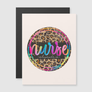 "Krankenschwester - Liebe, Inspiriert, heilen" in Magnetkarte