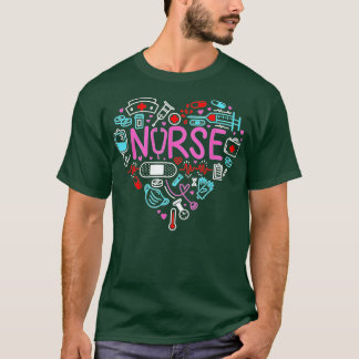 Krankenschwester Liebe Krankenpflege Student RN Li T-Shirt