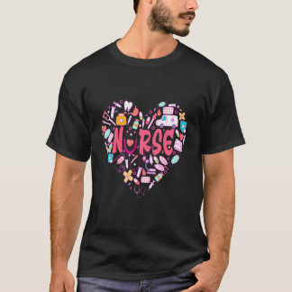 Krankenschwester Liebe Krankenpflegeschüler Rn Leb T-Shirt