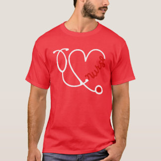 Krankenschwester-Liebesfamilie T-Shirt