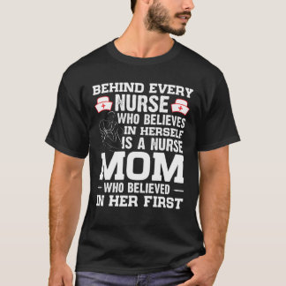 Krankenschwester Mama Mutter Funny Women Krankenpf T-Shirt