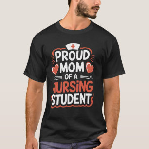 Krankenschwester Mama Stolz Mama Eines Krankenpfle T-Shirt