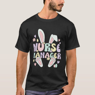 Krankenschwester-Manager Osterhase Krankenpfleger- T-Shirt