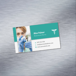 Krankenschwester | Medizinisch Beruflich Magnetische Visitenkarte