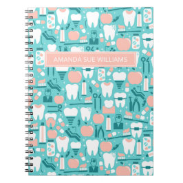 Krankenschwester/Medizinstudentin - Name/Monogramm Notizblock