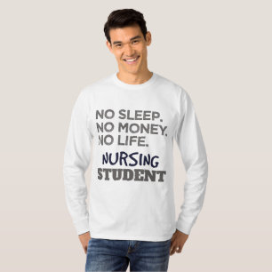 Krankenschwester Meme No Sleep Money Krankenpflege T-Shirt