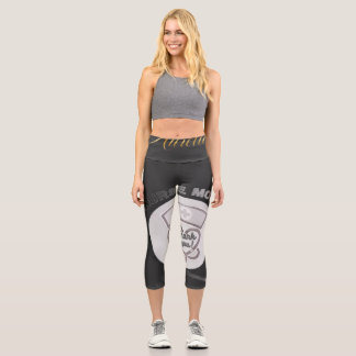 Krankenschwester-Modus Danke-Herz-Stethoskop-Desig Capri Leggings