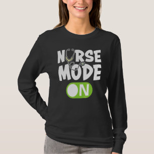 Krankenschwester-Modus Ein Rn Krankenschwester Leb T-Shirt