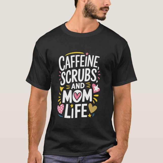 Krankenschwester-Mutter-Design für Rn-Krankenschwe T-Shirt (Vorderseite)