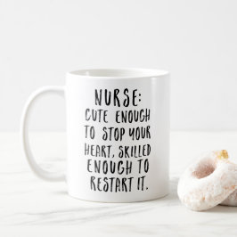 Krankenschwester: Niedlich genug, um Ihr Herz zu s Tasse