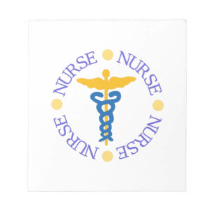 Krankenschwester Notizblock