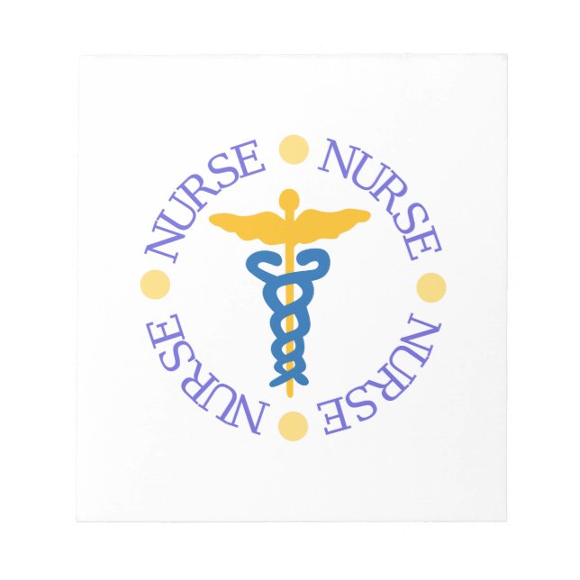 Krankenschwester Notizblock (Vorderseite)