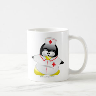 Krankenschwester-Pinguin Tasse