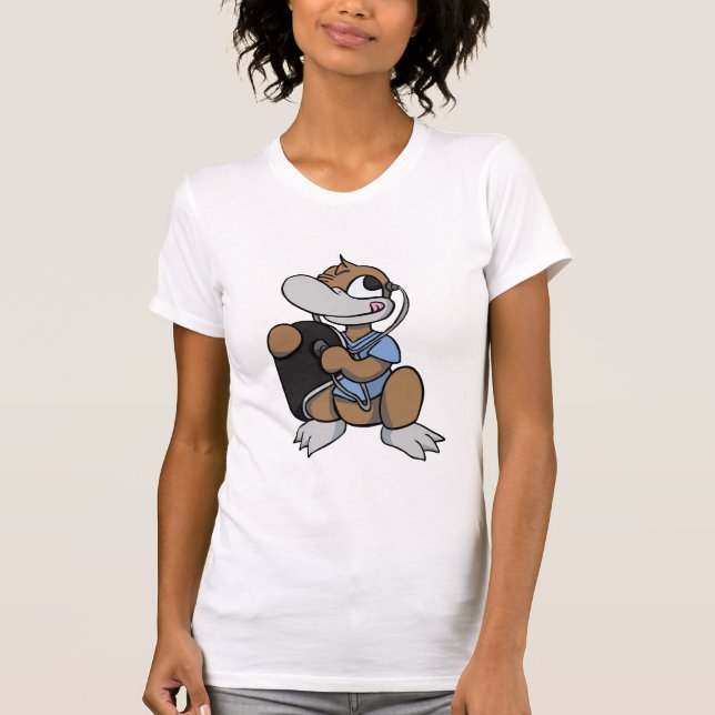 Krankenschwester Platypi T - Shirt (Vorderseite)