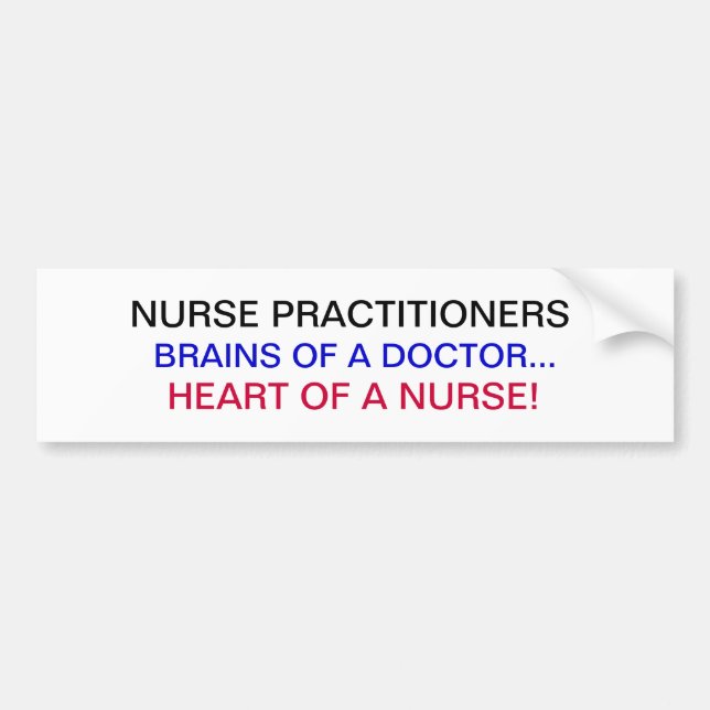 KRANKENSCHWESTER-PRAKTIKER AUTOAUFKLEBER (Vorne)