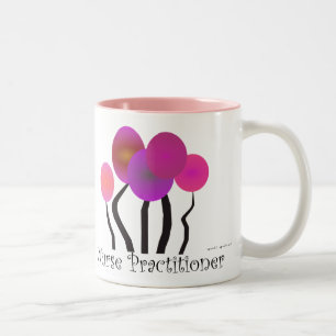 Krankenschwester-Praktiker-Geschenk-künstlerischer Zweifarbige Tasse