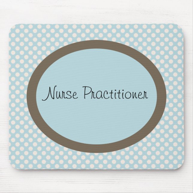 Krankenschwester-Praktiker-Geschenke Mousepad (Vorne)