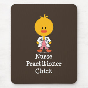 Krankenschwester-Praktiker-Küken Mousepad