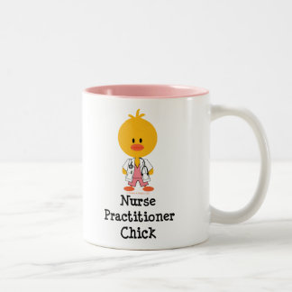 Krankenschwester-Praktiker-Küken-Tasse Zweifarbige Tasse