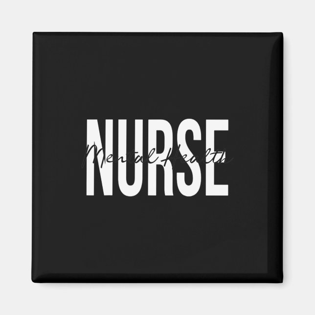 Krankenschwester Psychische Krankenschwester Psych Magnet (Vorne)