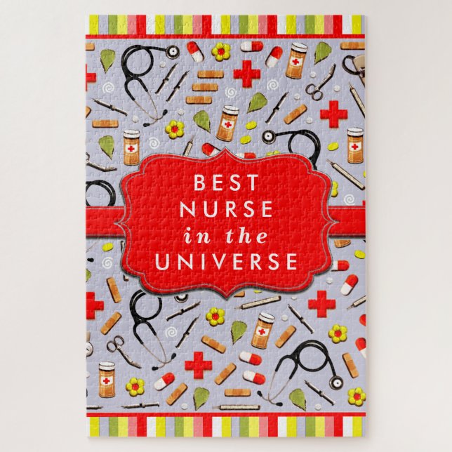 Krankenschwester Puzzle (Vertikal)