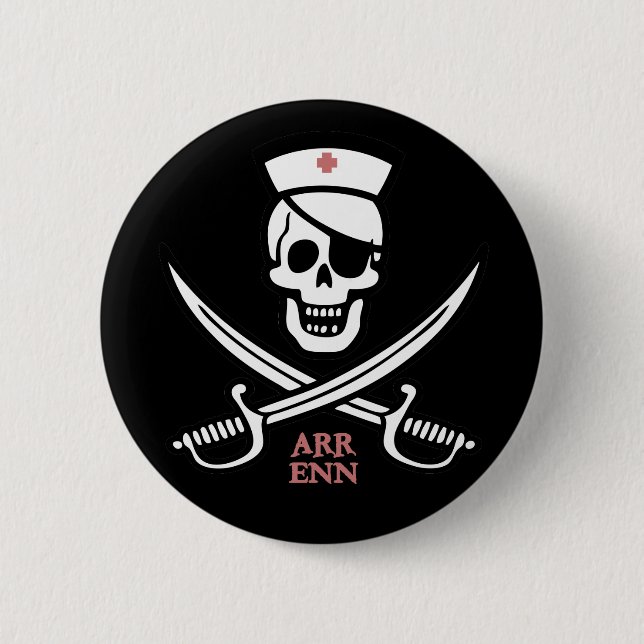 Krankenschwester Rackam Button (Vorderseite)