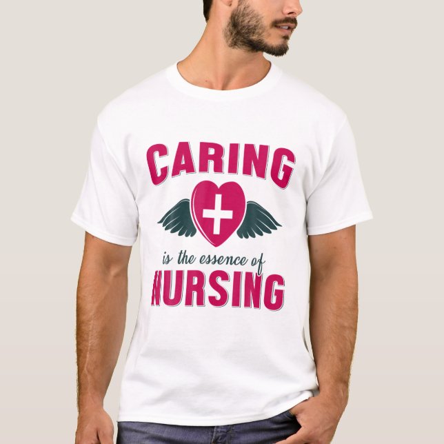Krankenschwester | RN T-Shirt (Vorderseite)