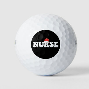 Krankenschwester Santa Hut Weihnachten Pflege Golfball
