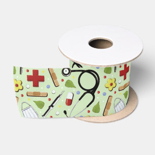Krankenschwester Satinband