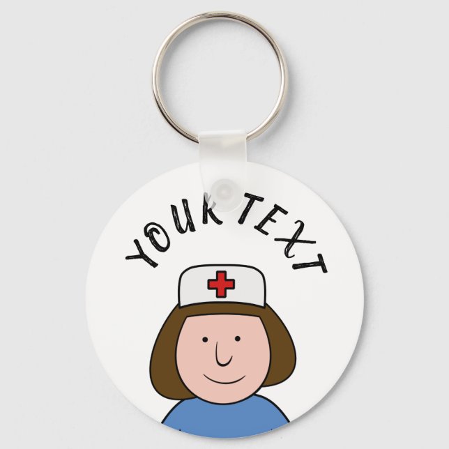 Krankenschwester Schlüsselanhänger (Vorderseite)